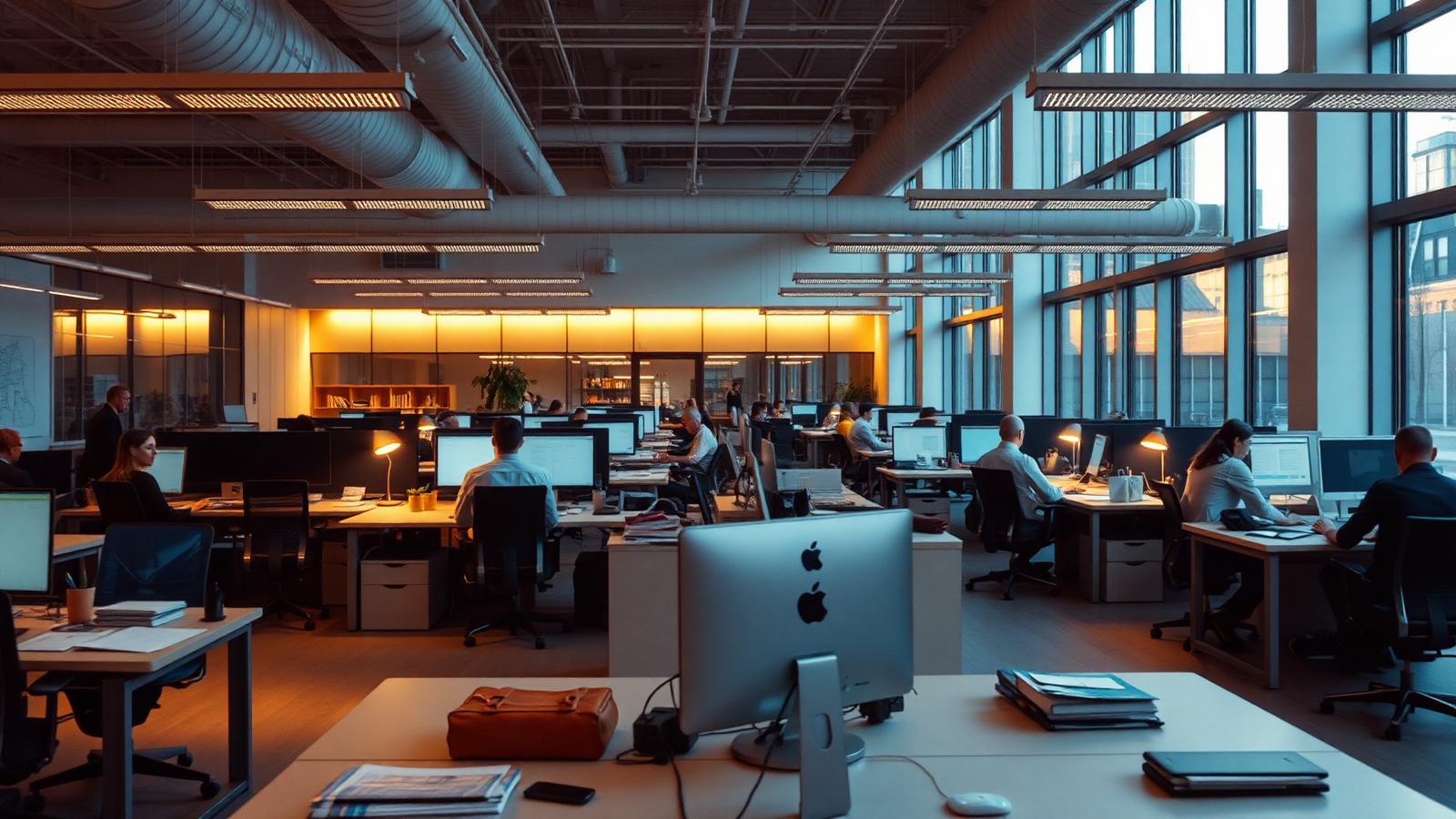 Where work actually happens.
